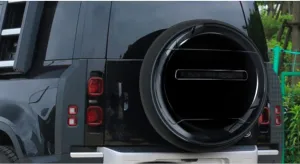 Drs Tuning Defender 2020+ Uyumlu Stepne Kapağı - Full Siyah Parça - Görsel 2
