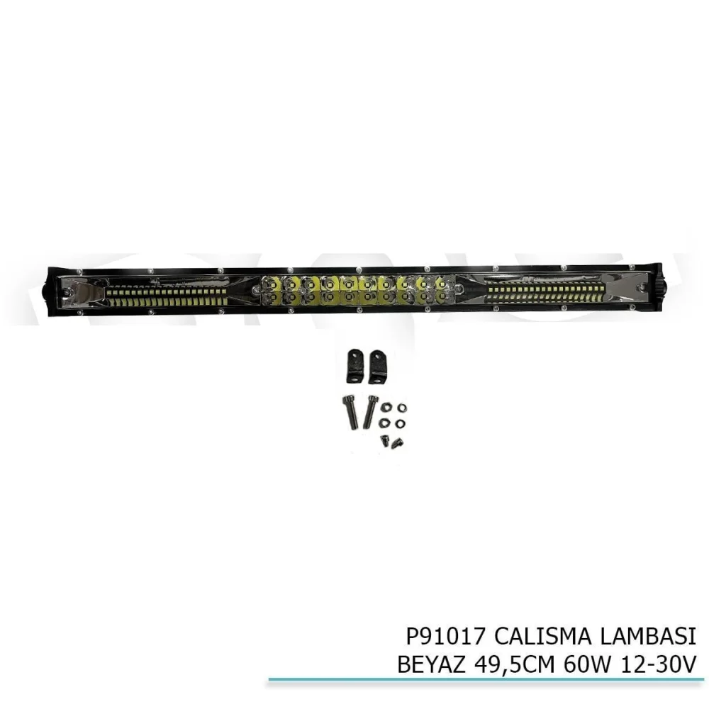 Çalışma Lambası Uyumlu Beyaz 49,5Cm 60W 12-30V Parça