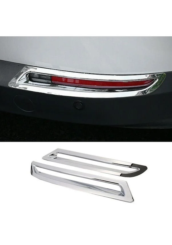 Volkswagen Tiguan Uyumlu 2010-2015 Arka Reflektör Çerçevesi Krom Parça