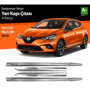 Renault Clio Uyumlu 5 Yan Kapı Çıtası -2019 Paslanmaz Çelik ParçaDRS Tuning kalitesiyle tanışın! Özel olarak Renault  model araçlar için üretilen bu ürün, otomo
