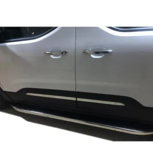Drs Tuning Peugeot Rifter Uyumlu Yan Kapı Çıtası -2019 Paslanmaz Çelik Parça - Görsel 2