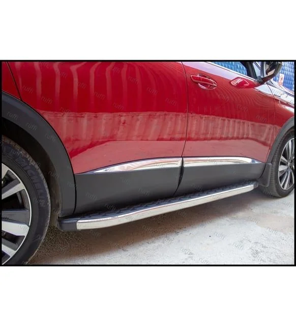 Drs Tuning Peugeot 3008 Uyumlu Yan Kapı Çıtası -2016 Paslanmaz Çelik Parça