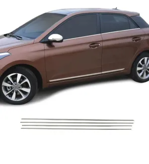Hyundai İ-20 Uyumlu Yan Kapı Çıtası 2014 Paslanmaz Çelik ParçaDRS Tuning kalitesiyle tanışın! Özel olarak Hyundai  model araçlar için üretilen bu ürün, otomobil
