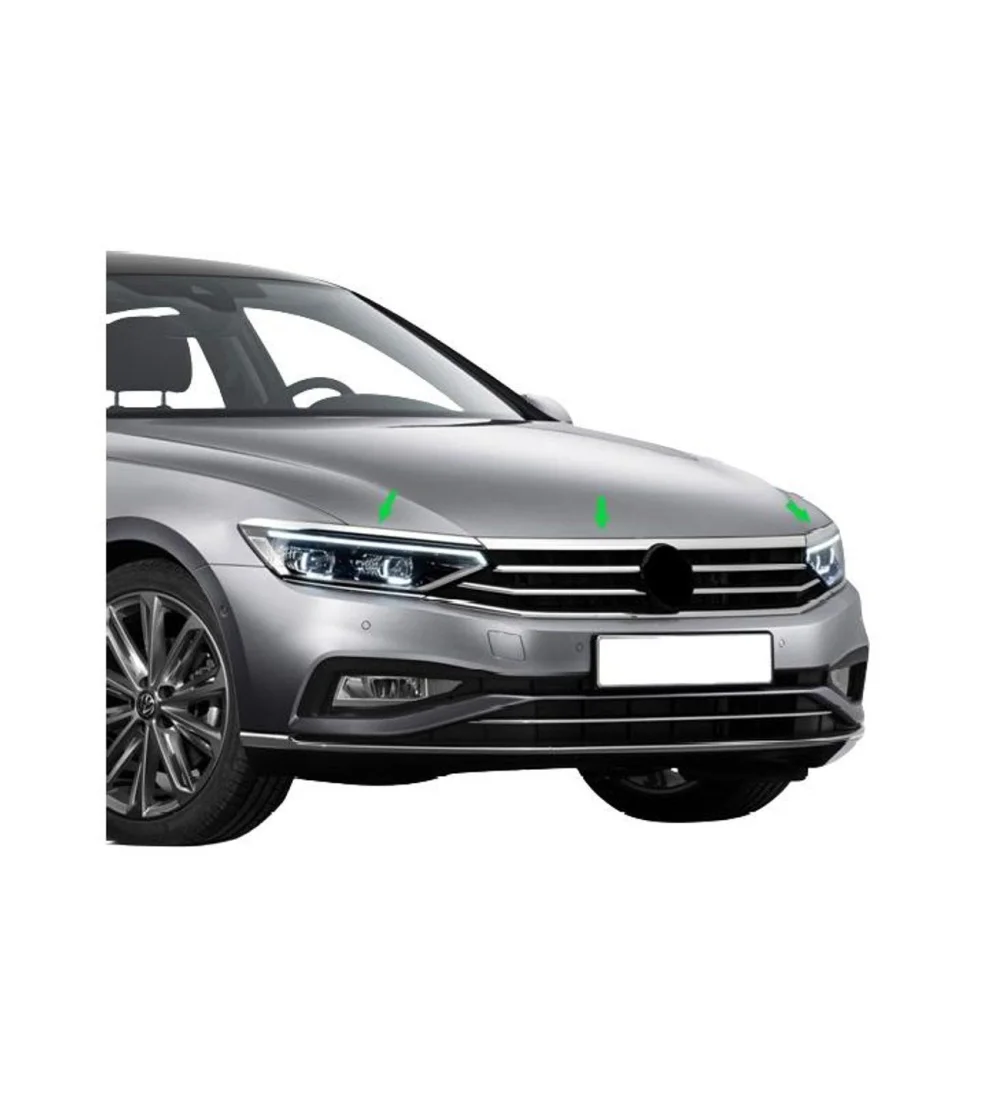 Drs Tuning Passat Uyumlu B8,5 Sis Farı Çerçevesi -2019 Paslanmaz Çelik Parça