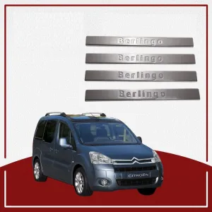 Citroen Berlingo Uyumlu Kapı Eşiği 2008-2018 Paslanmaz Çelik ParçaDRS Tuning kalitesiyle tanışın! Özel olarak Citroen  model araçlar için üretilen bu ürün, otom
