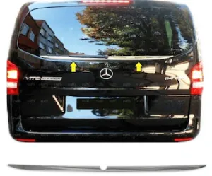 Mercedes Vito Uyumlu Arka Cam Çıtası 2014 Sonrası Paslanmaz Çelik ParçaDRS Tuning kalitesiyle tanışın! Özel olarak Mercedes  model araçlar için üretilen bu ürün
