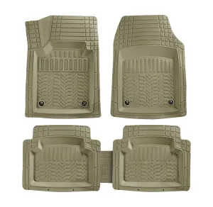 Drs Tuning Audi Q3 Uyumlu Havuzlu Universal Paspas Krom Bej Renk Parça