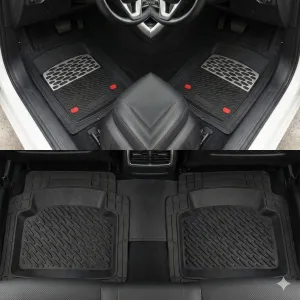 Safir Kia Uyumlu Rio Havuzlu Universal Paspas Krom Karbon ParçaDRS Tuning kalitesiyle tanışın! Özel olarak Kia  model araçlar için üretilen bu ürün, otomobilini
