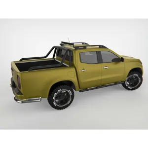 Nissan Navara Uyumlu Rollbar - Canyon Siyah Roll Bar (Aqm - Prb28) ParçaDRS Tuning kalitesiyle tanışın! Özel olarak Nissan  model araçlar için üretilen bu ürün,