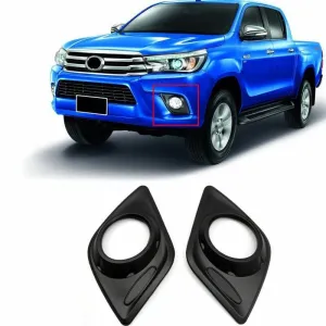 Toyota Hilux Uyumlu Sis Lambası Kapağı Siyah ABS 2016 SonrasıDRS Tuning kalitesiyle tanışın! Özel olarak Toyota  model araçlar için üretilen bu ürün, otomobilin