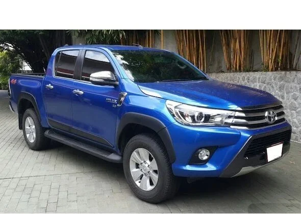 Toyota Hilux Uyumlu 2016 Sonrası Ayna Kapağı ABS Krom 2 Parça