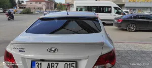Hyundai Accent Uyumlu Blue Spoiler Bagaj Üstü Anatomik BoyalıDRS Tuning kalitesiyle tanışın! Özel olarak Hyundai  model araçlar için üretilen bu ürün, otomobili