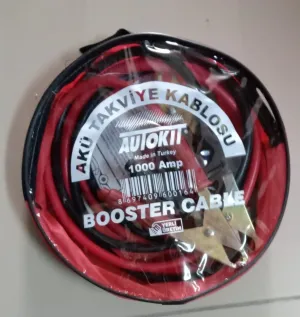 Auto Kit Uyumlu Akü Takviye Kablosu Şeffaf Çanta 1000 AmperDRS Tuning kalitesiyle tanışın! Özel olarak Universal  model araçlar için üretilen bu ürün, otomobili