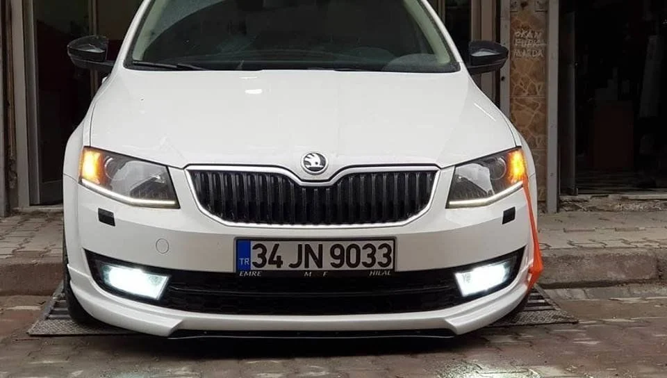 Skoda Octavia Uyumlu Rieger Ön Ek