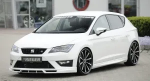 Seat Leon 2012-2020 (5F) uyumlu Rieger Ön Ek 2013 modelleri DRS Tuning'de. Kaliteli malzeme, hızlı kargo ve güvenli alışverişle hemen inceleyin.
