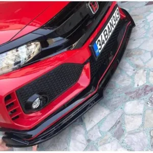 Honda Civic uyumlu Fc5 Typer 3 Parça Ön Lip modelleri DRS Tuning'de. Kaliteli malzeme, hızlı kargo ve güvenli alışverişle hemen inceleyin.