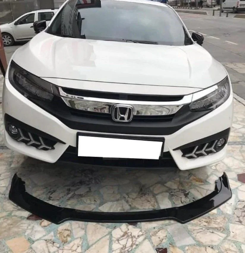 Honda Civic Uyumlu Fc5 Ön Lip 3 Parça