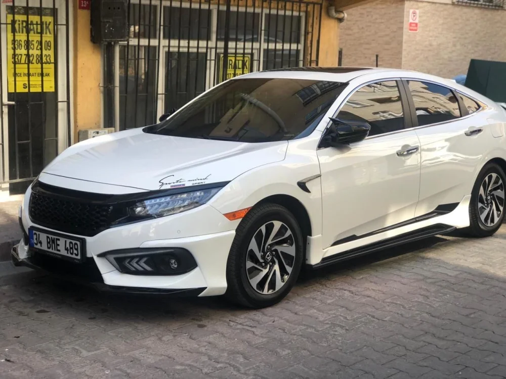 Honda Civic Uyumlu Fc5 Mugen Yan Marşpiyel