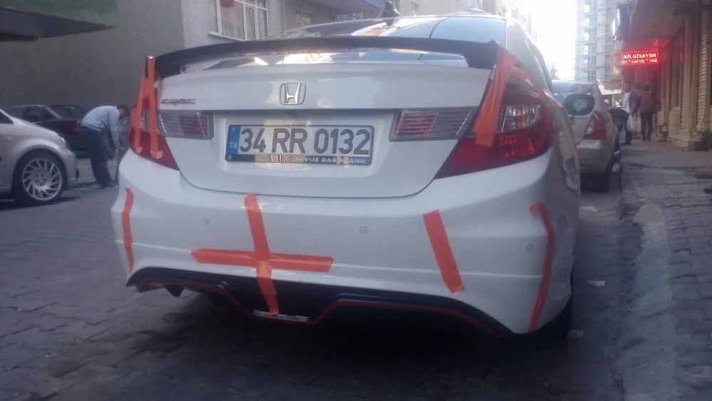 Honda Civic Uyumlu Fb7 Custom Difüzör
