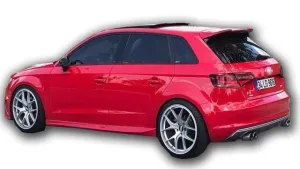 Audi A3 2012-2020 (8V) uyumlu Yan Marşpiyel Hatchback 2013-2017 (Plastik) modelleri DRS Tuning'de. Kaliteli malzeme, hızlı kargo ve güvenli alışverişle hemen