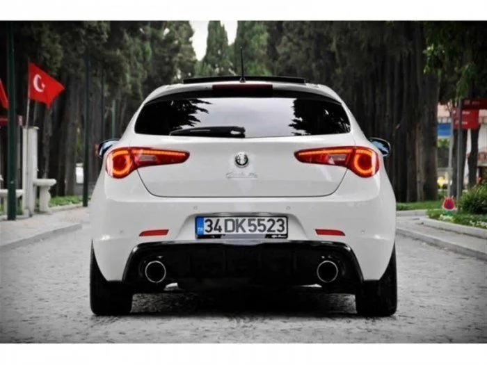 Drs Tuning Alfa Romeo Uyumlu Giulietta Difüzör (Çift Çıkış)