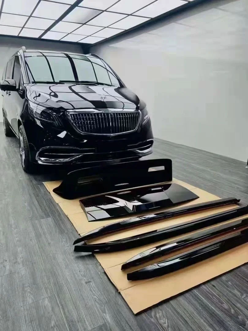 Mercedes W447 Uyumlu Vito Aero Kit (Tavan Rayı-Spoiler-Moon Vızoru)
