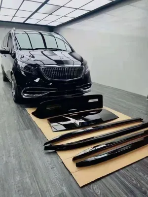 Çamkıran uyumlu Mercedes W447 Vito Aero Kit (Tavan Rayı-Spoiler-Moon Vızoru) modelleri DRS Tuning'de. Kaliteli malzeme, hızlı kargo ve güvenli alışverişle