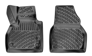 Opel Combo Uyumlu Panelvan (2 Parça) 2011-2017 3D Havuzlu Siyah Paspas Seti