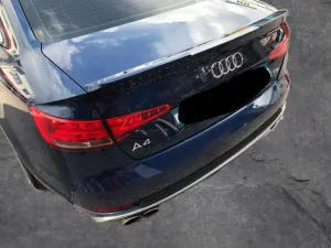 Audi A4 2015-2024 (B9) uyumlu Anatomik Spoiler Boyalı -2017 modelleri DRS Tuning'de. Kaliteli malzeme, hızlı kargo ve güvenli alışverişle hemen inceleyin.