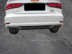 Audi A4 2015-2024 (B9) uyumlu Arka Difüzör 2016 Model Ve Sonrası Plastik modelleri DRS Tuning'de. Kaliteli malzeme, hızlı kargo ve güvenli alışverişle hemen