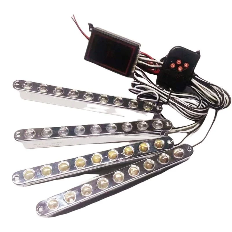 Drs Tuning 4X9 Ledli Panjur İçi Çakar Lamba Sarı Sarı - Sarı Sarı 12VLapa182-2