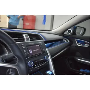 Honda Civic Uyumlu Fc5 2016-2020 İç Kaplama Set Mavi 7 Parça thumb 3