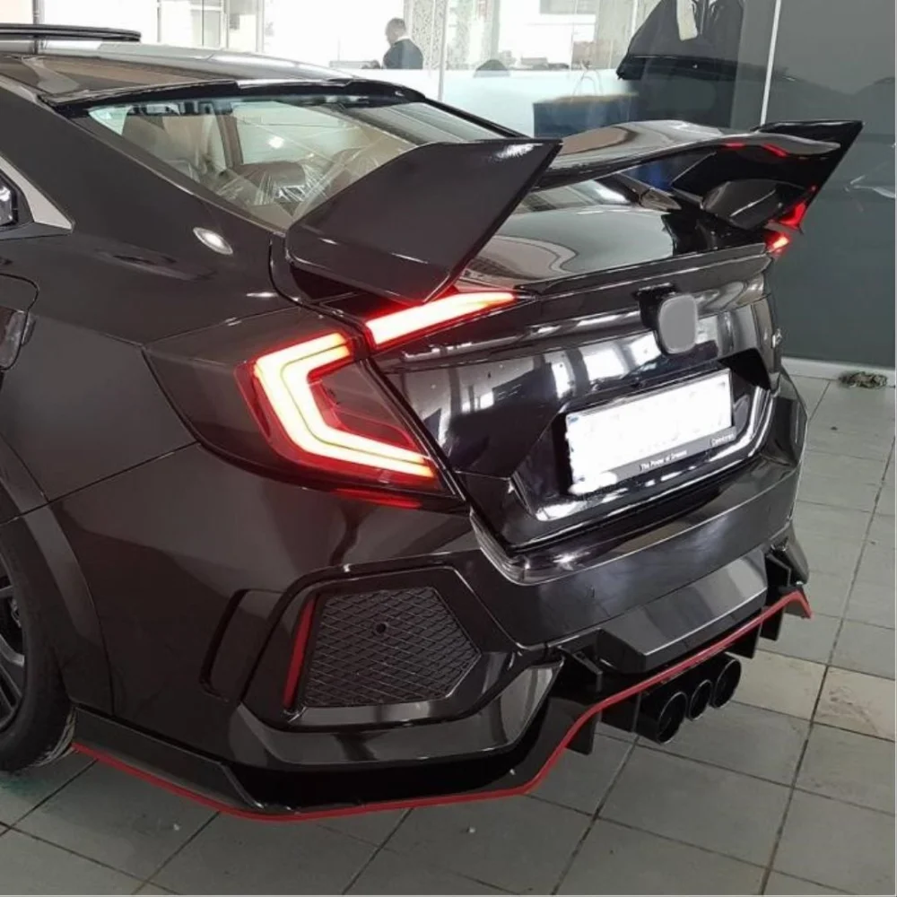 Drs Tuning Honda Civic Uyumlu Fc5 2016-2020 Type-R Arka Tampon