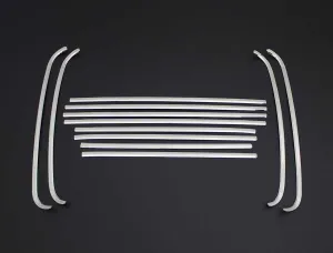 Omkar Volkswagen Uyumlu Caddy Krom Cam Çerçevesi 12 Parça 2003-2019 ArasıDRS Tuning kalitesiyle tanışın! Özel olarak Volkswagen  model araçlar için üretilen bu 
