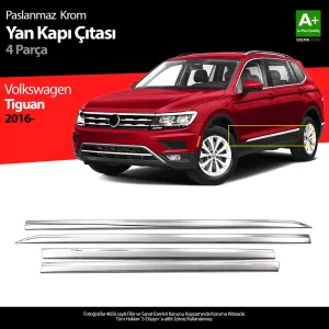 Volkswagen Tiguan Krom Yan Kapı Çıtası 4 Parça. 2020 Ve Üzeri

Ürün ilan başlığında ve resminde belirtildiği gibi gönderilecektir.
Ürün siparişi verirken ilan b