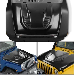 Drs Tuning Wrangler Jk Uyumlu 2007-2017 10. Yıl Kaput (Sac) - Görsel 3