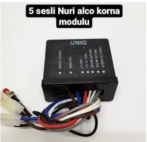İq Nuri Alço Korna Uyumlu Modül Butonlu Elektrikli Korna!DRS Tuning kalitesiyle tanışın! Özel olarak Universal  model araçlar için üretilen bu ürün, otomobilini