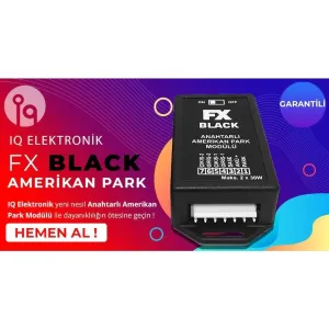 Iq Ayarsız Uyumlu Anahtarlı Amerikan Park Modülü Fx BlackDRS Tuning kalitesiyle tanışın! Özel olarak Universal  model araçlar için üretilen bu ürün, otomobilini