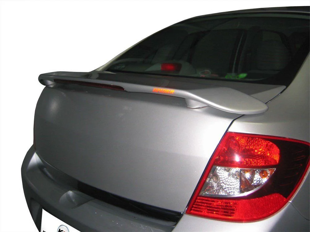 Renault Symbol Uyumlu 2 Spoiler Bagaj Yüksek (Işıklı) Fiber 2009-2013