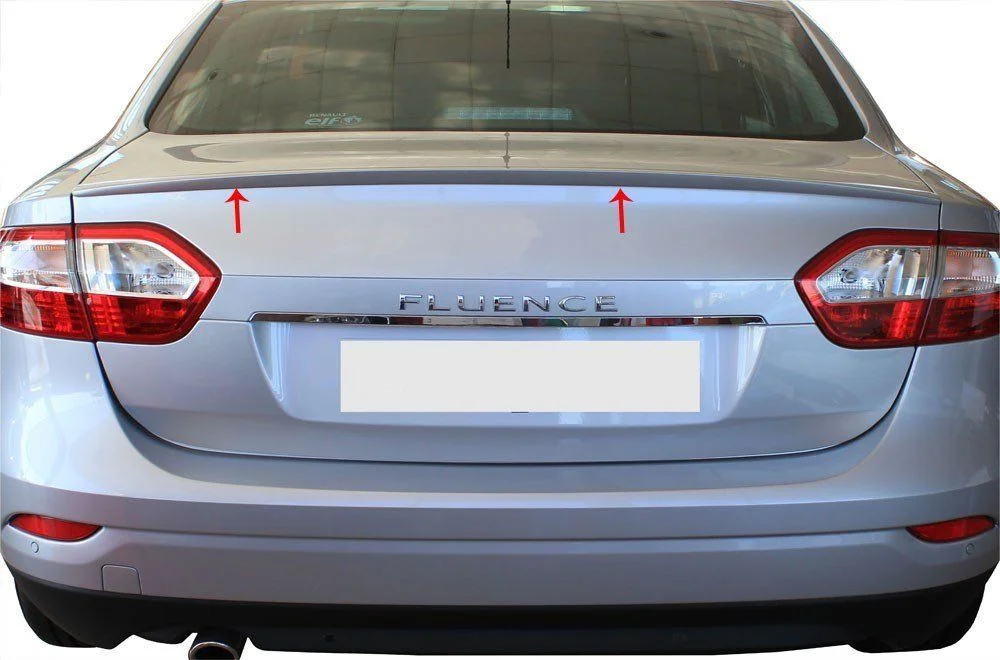Renault Fluence Uyumlu Sm3 Spoiler Bagaj Gt (Bolt Mod) Fiber 2010 Ve Sonrası