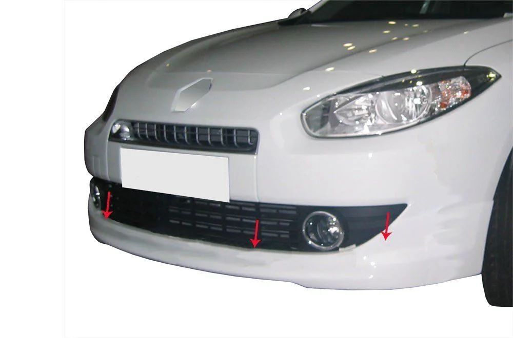 Renault Fluence Uyumlu Sm3 Ön Tampon Altı Fiber 2010 Ve Sonrası