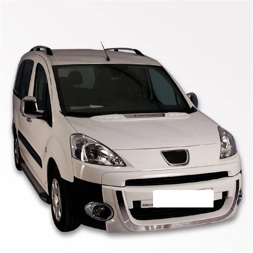 Drs Tuning Peugeot Partner Uyumlu 1 Ön Koruma Sisli (Kulaksız Md) Fiber 2004-2008