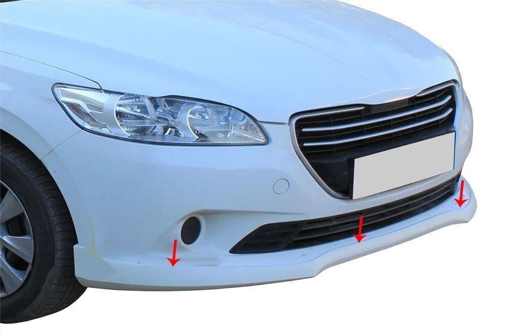Drs Tuning Peugeot 301 Uyumlu Ön Tampon Altı Fiber 2013 Ve Sonrası