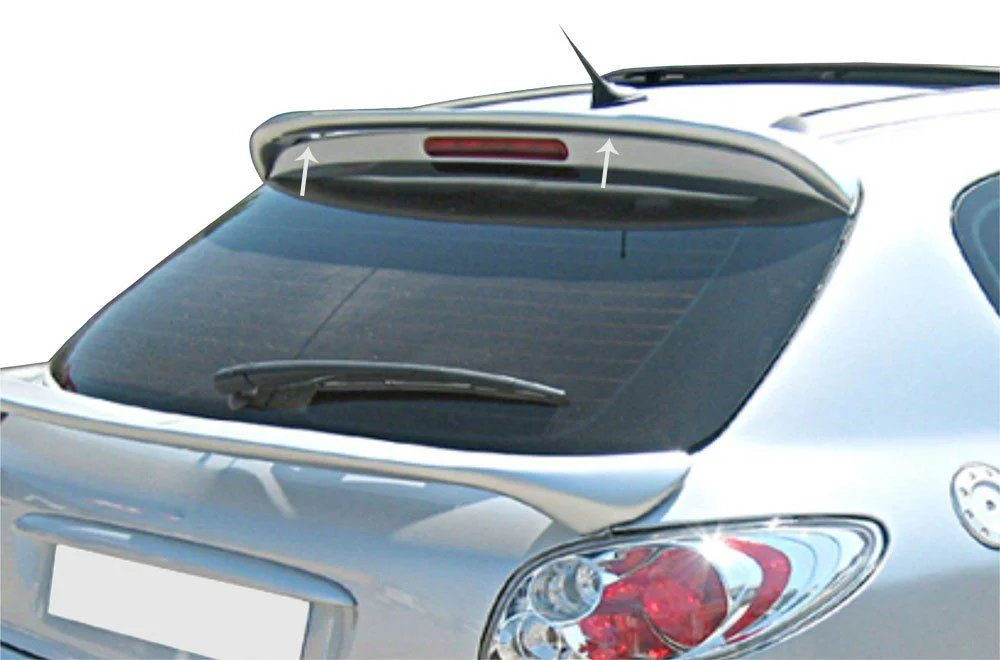 Drs Tuning Peugeot 206 Uyumlu Spoiler Cam Üstü Fiber 1998-2012
