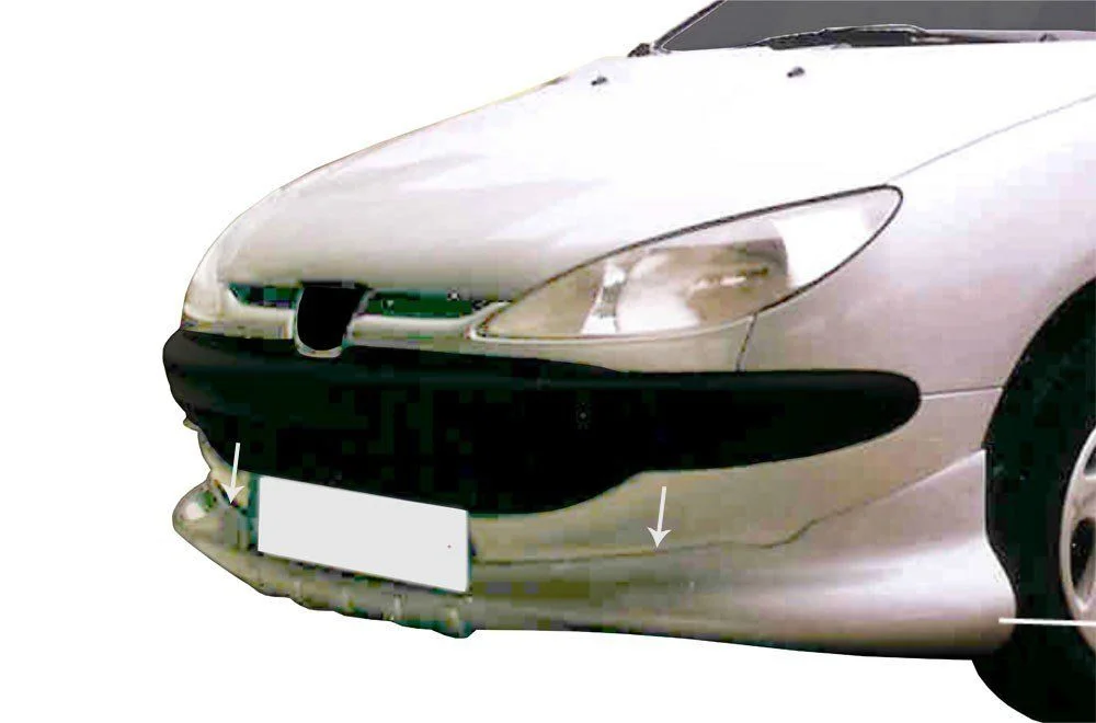 Drs Tuning Peugeot 206 Uyumlu Ön Tampon Altı (5 Kapı) Fiber 1998-2012