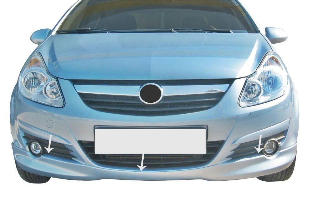 Opel Corsa Uyumlu D Ön Tampon Altı (5 Kapı Md) Fiber 2007 Ve Sonrası