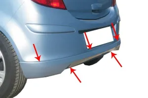 Kolaylı uyumlu Opel Corsa D Arka Tampon Altı Fiber 2007 Ve Sonrası modelleri DRS Tuning'de. Kaliteli malzeme, hızlı kargo ve güvenli alışverişle hemen