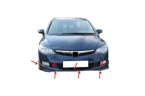 Kolaylı uyumlu Honda Civic 8 Ön Tampon Altı Fiber 2006-2008 modelleri DRS Tuning'de. Kaliteli malzeme, hızlı kargo ve güvenli alışverişle hemen inceleyin.