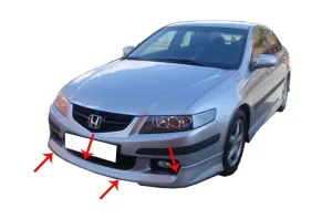 Kolaylı uyumlu Honda Accord 7 Ön Tampon Altı Fiber 2003-2007 modelleri DRS Tuning'de. Kaliteli malzeme, hızlı kargo ve güvenli alışverişle hemen inceleyin.