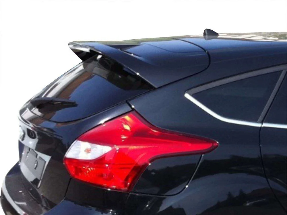 Focus Uyumlu 3 Hatchback Spoiler Cam Üstü (Işıklı) Fiber 2011-2014